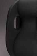 Black Aluminum Vase L | Dutchbone Thiago | Oroatrade.com