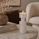 Hospitality furniture - Solid Marble Candle Holder - www.oroatrade.com