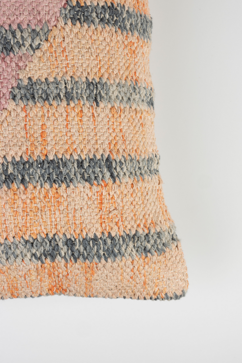 Geometric Patterns Cotton Pillows (2) | Dutchbone Hampton