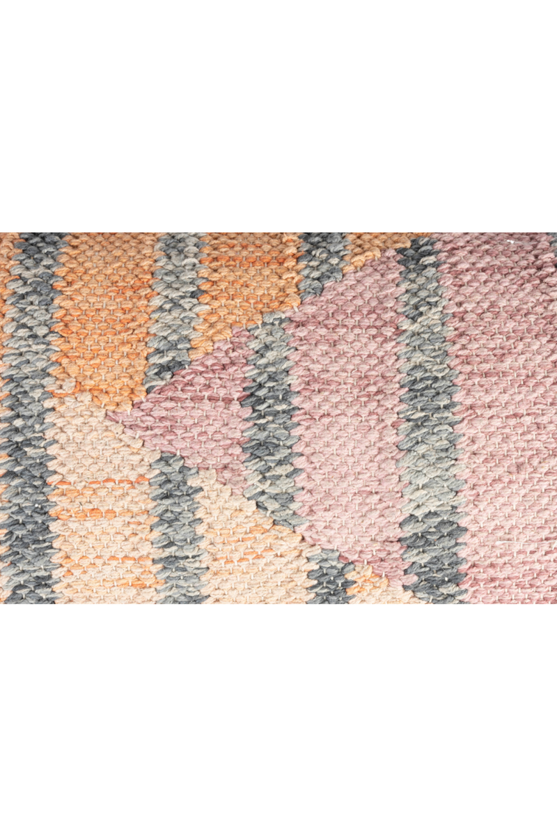 Geometric Patterns Cotton Pillows (2) | Dutchbone Hampton