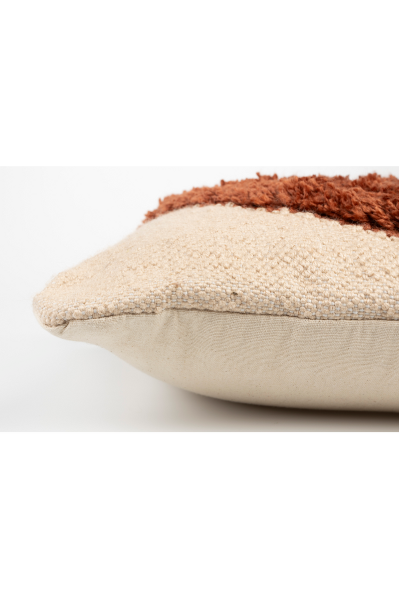 Beige Hand-woven Cushion | Dutchbone Haydon | Oroatrade.com