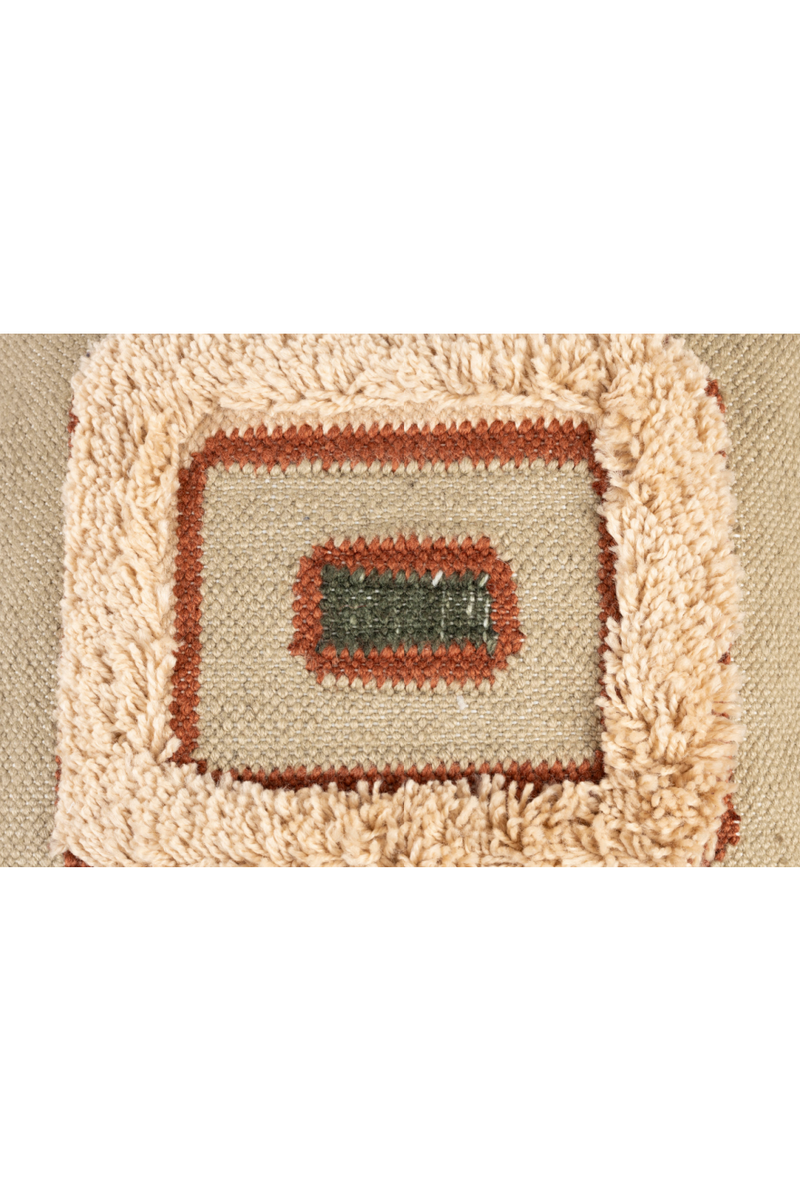 Beige Hand-woven Cushion | Dutchbone Haydon | Oroatrade.com