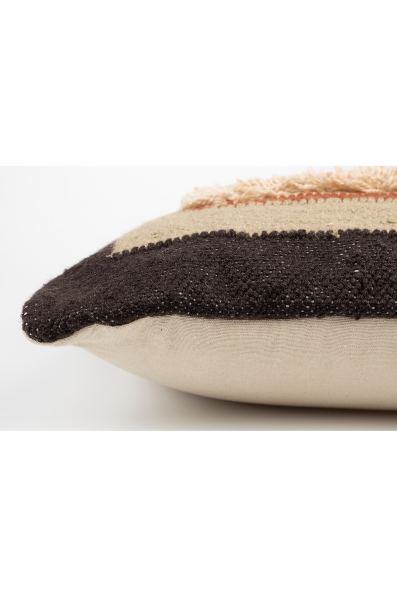 Beige Hand-woven Cushion | Dutchbone Haydon | Oroatrade.com