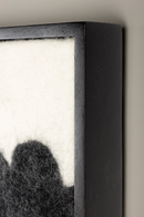 Monochrome Felt Wall Art | Dutchbone Samudra | Oroatrade.com