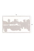 Monochrome Felt Wall Art | Dutchbone Samudra | Oroatrade.com