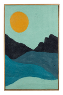 Landscape Felt Wall Art | Dutchbone Gandhi | Oroatrade.com