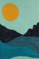 Landscape Felt Wall Art | Dutchbone Gandhi | Oroatrade.com