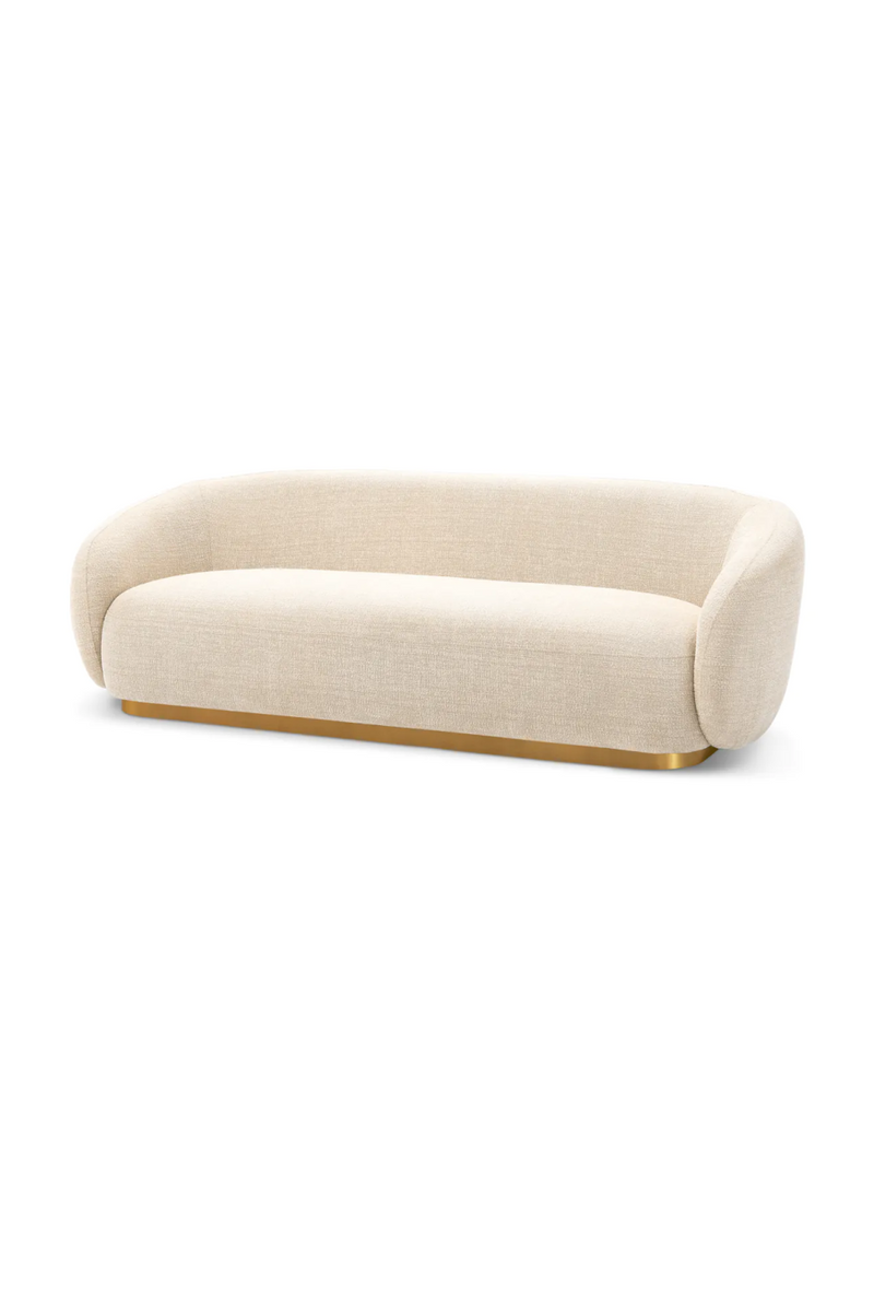 Brass Base Sofa | Eichholtz Brice | Oroatrade.com