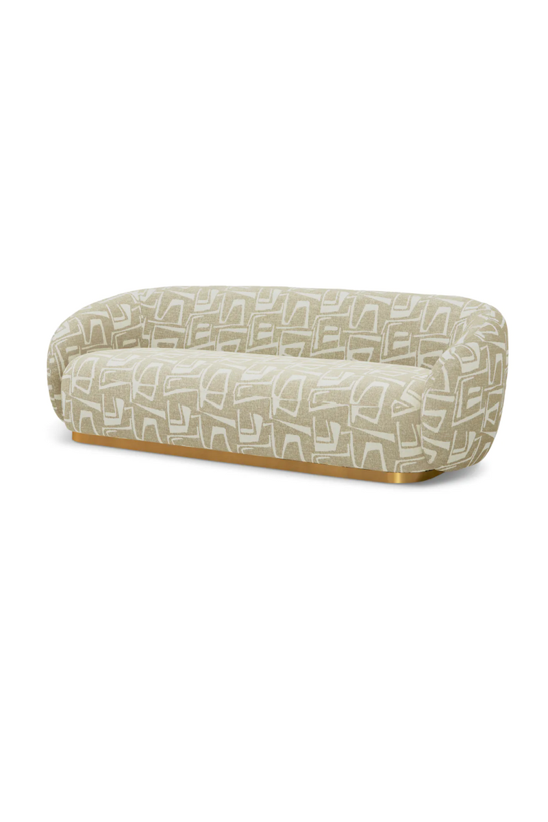 Brass Base Sofa | Eichholtz Brice | Oroatrade.com