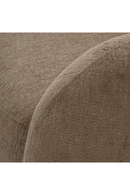 Brass Base Curved Swivel Chair | Eichholtz Brice | Oroatrade.com