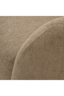 Brass Base Curved Swivel Chair | Eichholtz Brice | Oroatrade.com