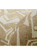 Brass Base Curved Swivel Chair | Eichholtz Brice | Oroatrade.com