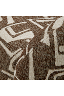 Brass Base Curved Swivel Chair | Eichholtz Brice | Oroatrade.com