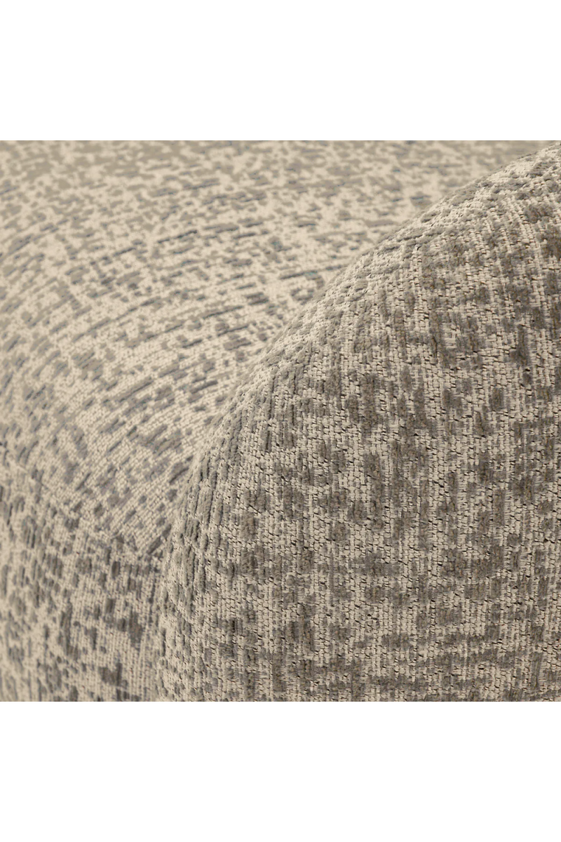 Brass Base Curved Swivel Chair | Eichholtz Brice | Oroatrade.com
