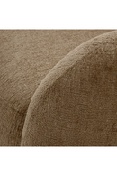 Brass Base Curved Swivel Chair | Eichholtz Brice | Oroatrade.com