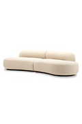 Fabric Curved Sofa S | Eichholtz Bjorn | Oroatrade.com
