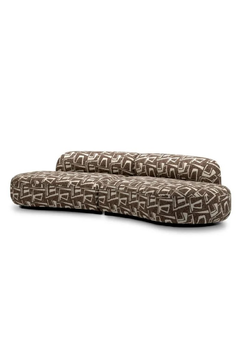 Fabric Curved Sofa S | Eichholtz Bjorn