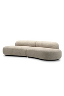 Fabric Curved Sofa S | Eichholtz Bjorn