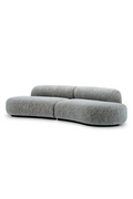 Fabric Curved Sofa S | Eichholtz Bjorn