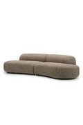 Fabric Curved Sofa S | Eichholtz Bjorn