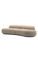 Fabric Curved Sofa S | Eichholtz Bjorn