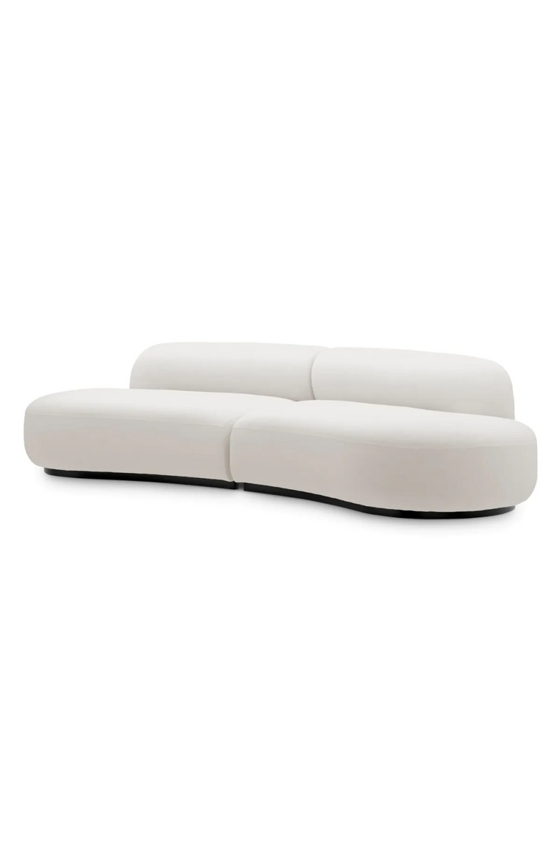 Fabric Curved Sofa S | Eichholtz Bjorn | Oroatrade.com