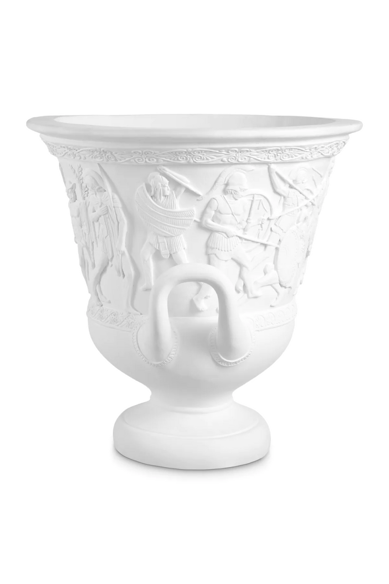 White Greek Inspired Vase | Met x Eichholtz Hydria | Oroatrade.com