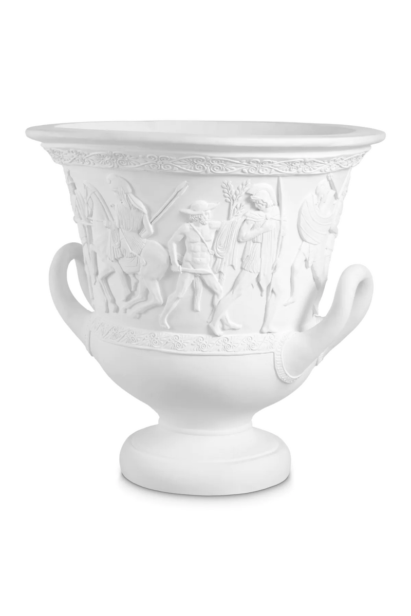 White Greek Inspired Vase | Met x Eichholtz Hydria | Oroatrade.com