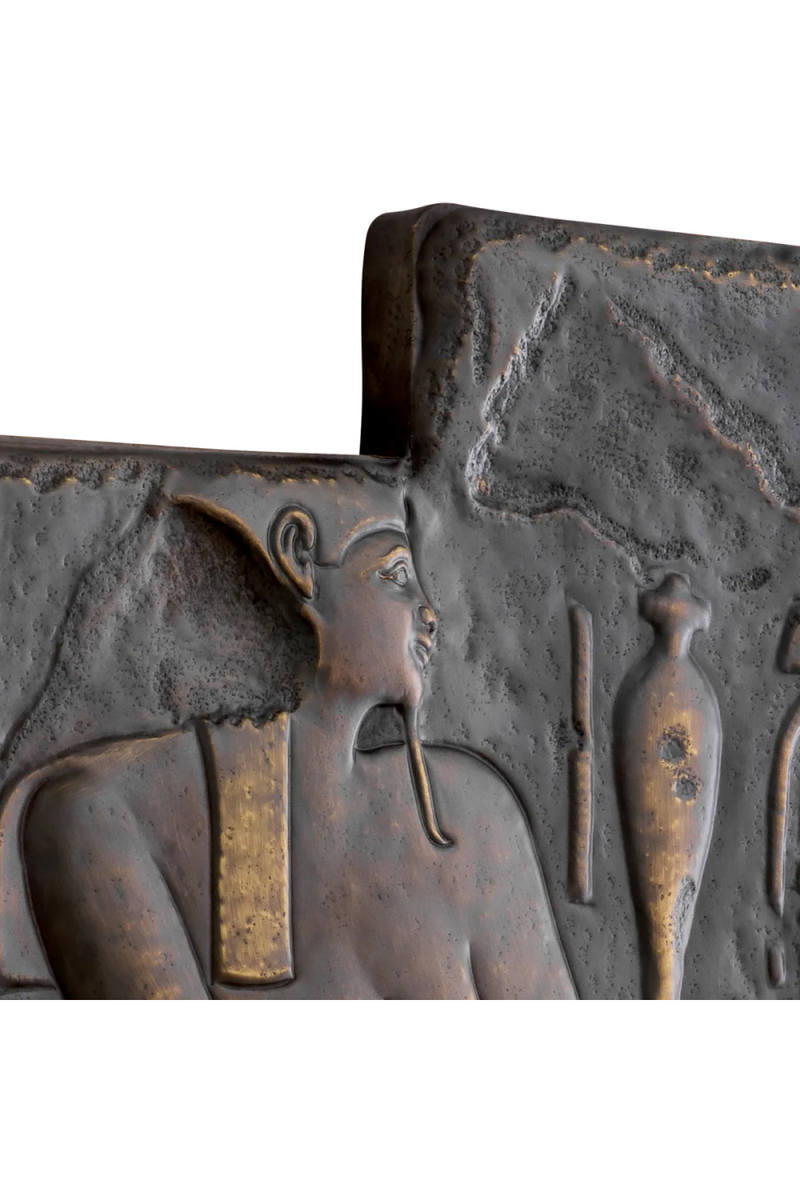 Bronze Carved Wall Object | Met x Eichholtz Sebennytos | Oroatrade.com