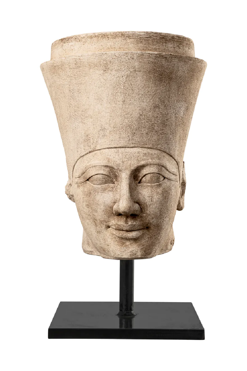 Carved Sandstone Statue | Met x Eichholtz Bust of Hatshepsut | Oroatrade.com