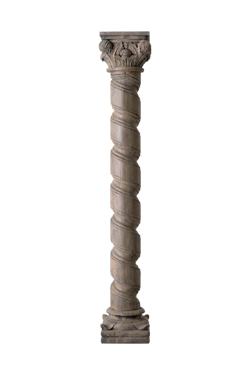 Antique Wooden Column | Met x Eichholtz Veneto | Oroatrade.com