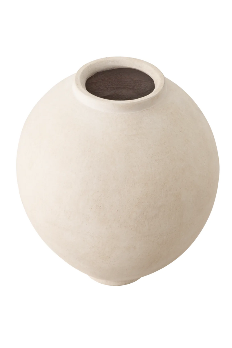 White Spherical Vase | Met x Eichholtz Moon Jar | Oroatrade.com