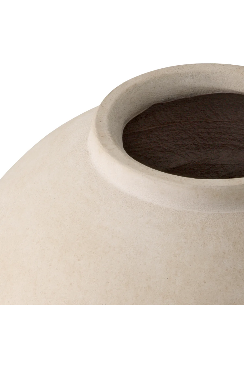 White Spherical Vase | Met x Eichholtz Moon Jar | Oroatrade.com