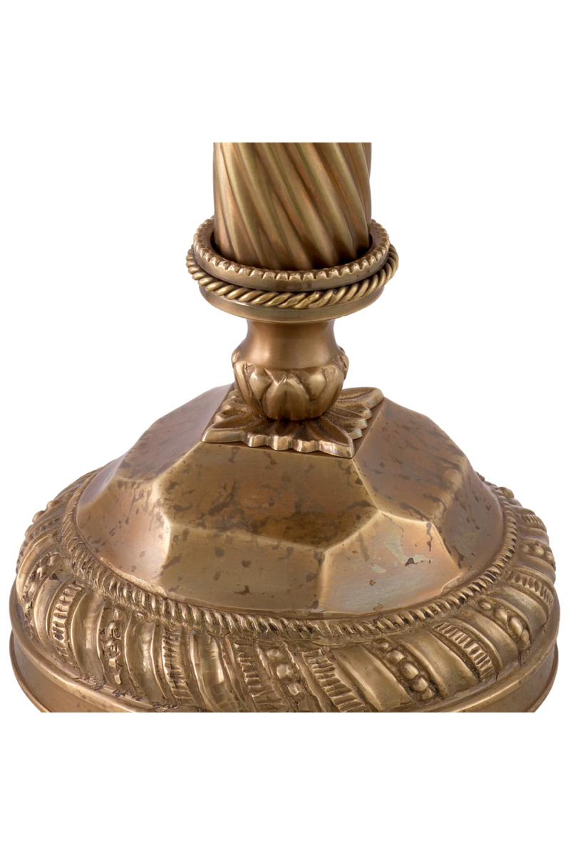 Vintage Brass Candle Holder | Met x Eichholtz Carnier | Oroatrade.com