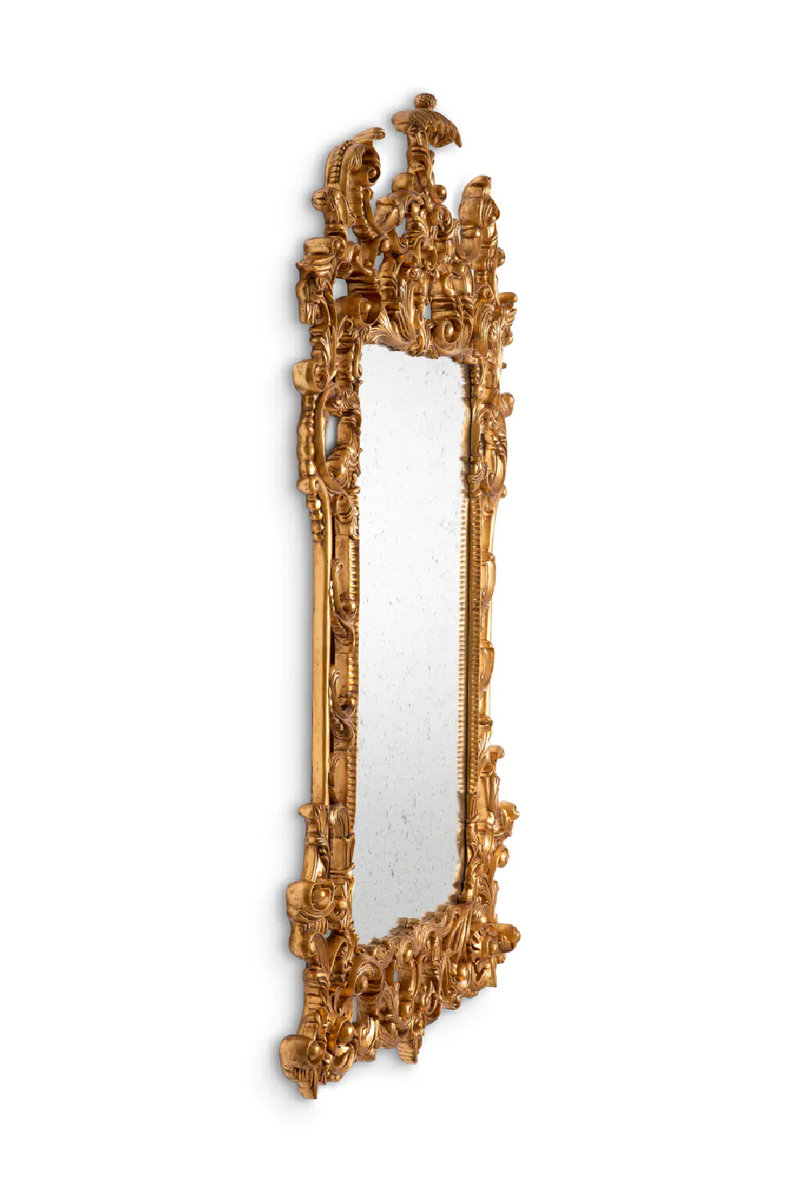 Hand-carved Gold Mirror| Met x Eichholtz Rococo | Oroatrade.com