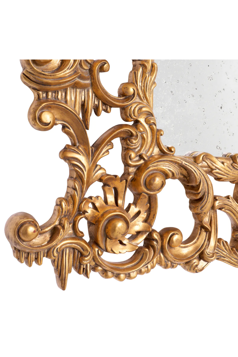 Hand-carved Gold Mirror| Met x Eichholtz Rococo | Oroatrade.com