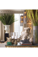 Smoke Glass Palm Chandelier | Met x Eichholtz Sahure | Oroatrade.com