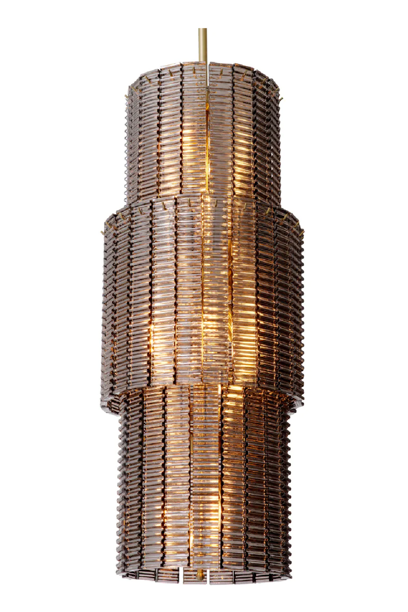 Ridged Glass Chandelier | Met x Eichholtz Imperial | Oroatrade.com