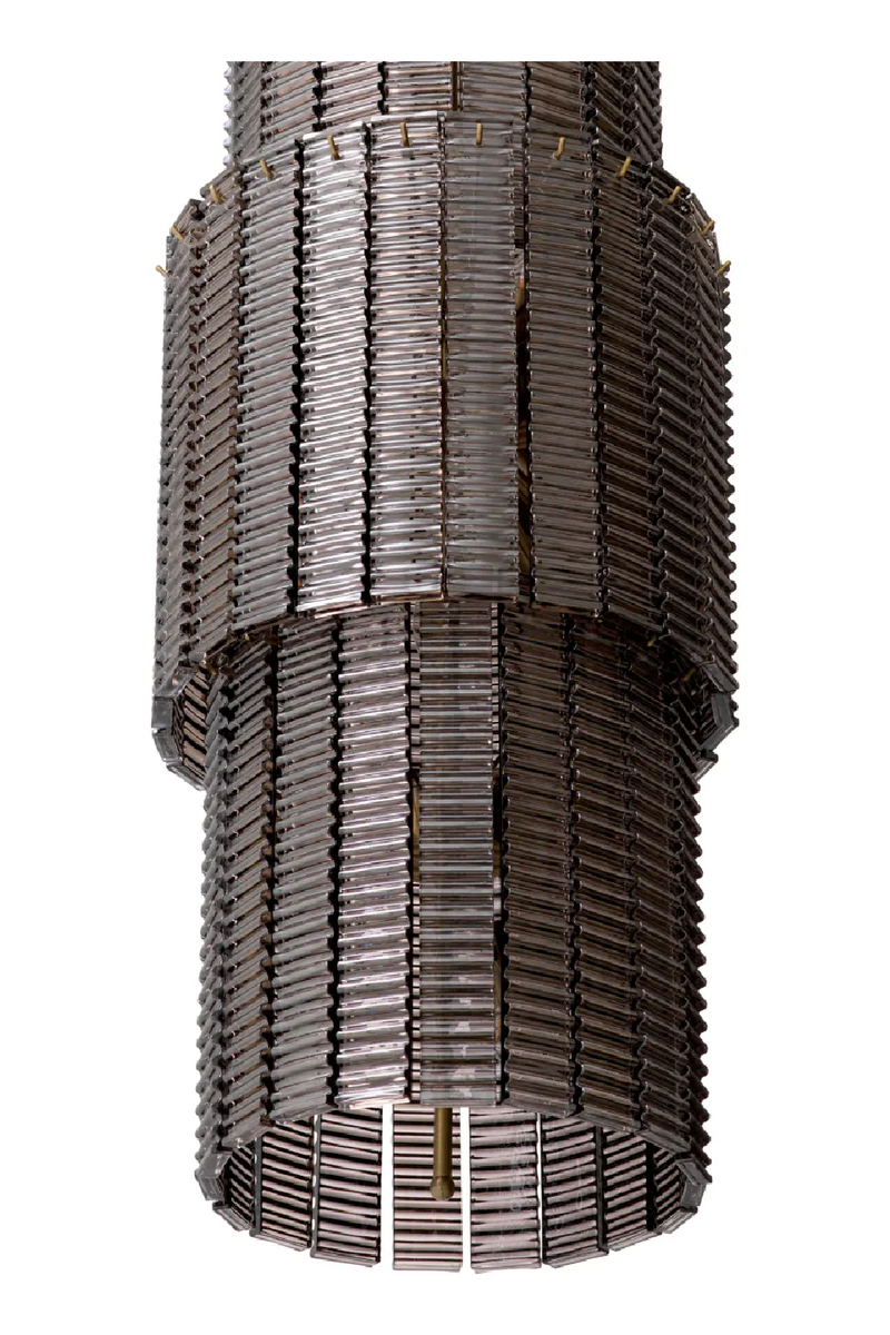 Ridged Glass Chandelier | Met x Eichholtz Imperial | Oroatrade.com