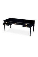 Black 5-Drawer Desk | Met x Eichholtz Wimbledon | Oroatrade.com