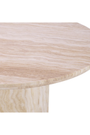Round Travertine Coffee Table | Met x Eichholtz Florence | Oroatrade.com