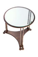 Bevelled Glass Vintage Side Table | Met x Eichholtz Lioness | Oroatrade.com