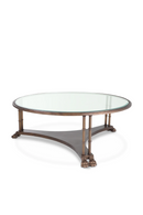 Bevelled Glass Vintage Coffee Table | Met x Eichholtz Lioness | Oroatrade.com