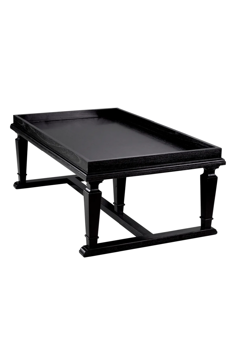 Black Rectangular Coffee Table | Met x Eichholtz Americana | Oroatrade.com