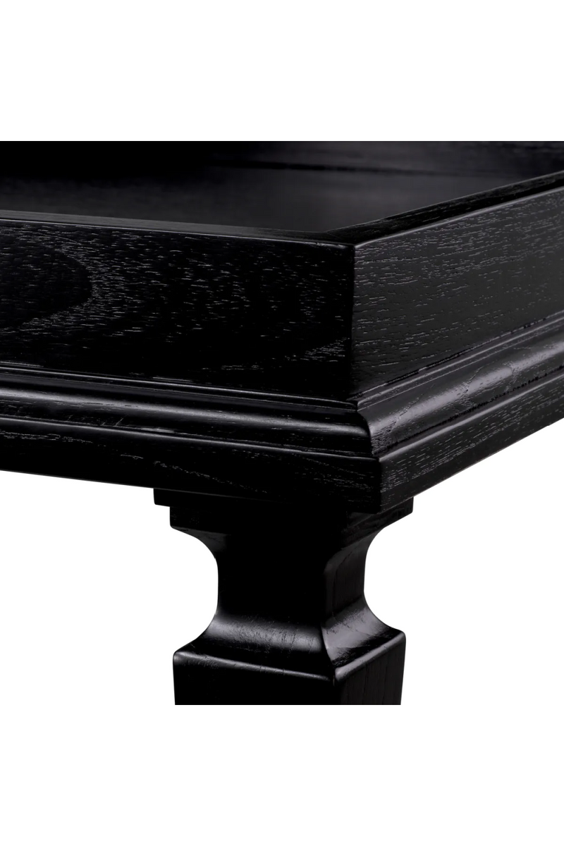 Black Rectangular Coffee Table | Met x Eichholtz Americana | Oroatrade.com