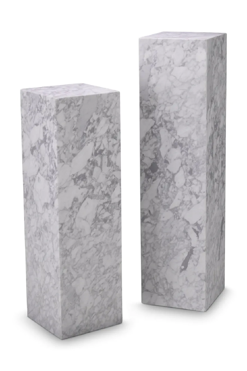White Marble Column M | Met x Eichholtz Lucca | Oroatrade.com