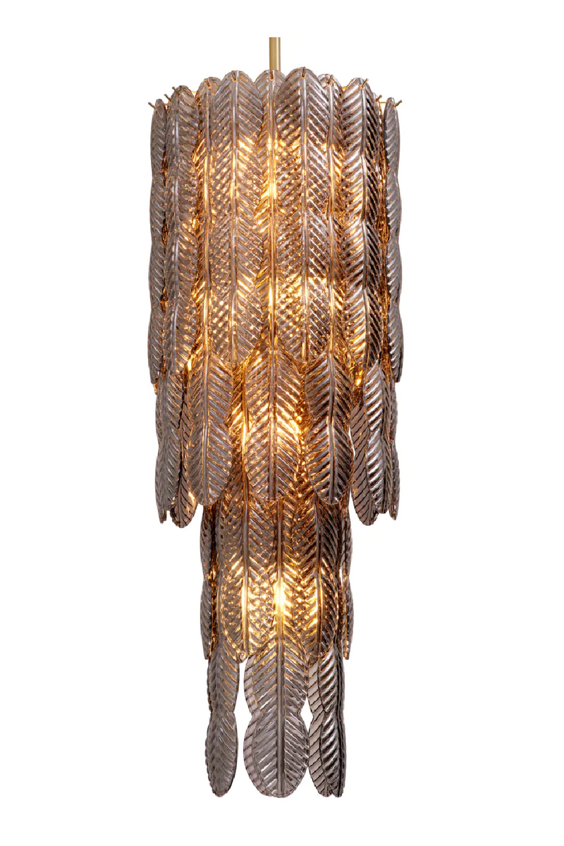Smoke Glass Palm Chandelier | Met x Eichholtz Sahure | Oroatrade.com