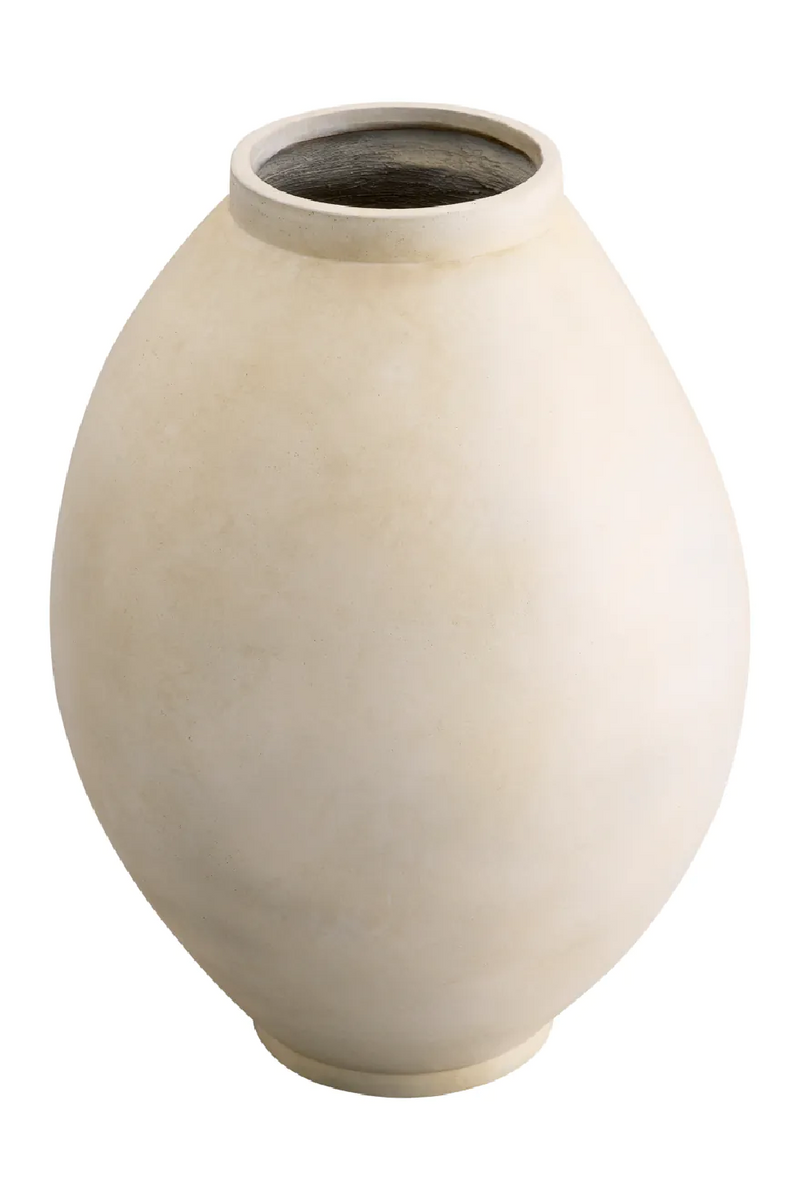 White Ovoid Vase | Met x Eichholtz Moon Jar | Oroatrade.com
