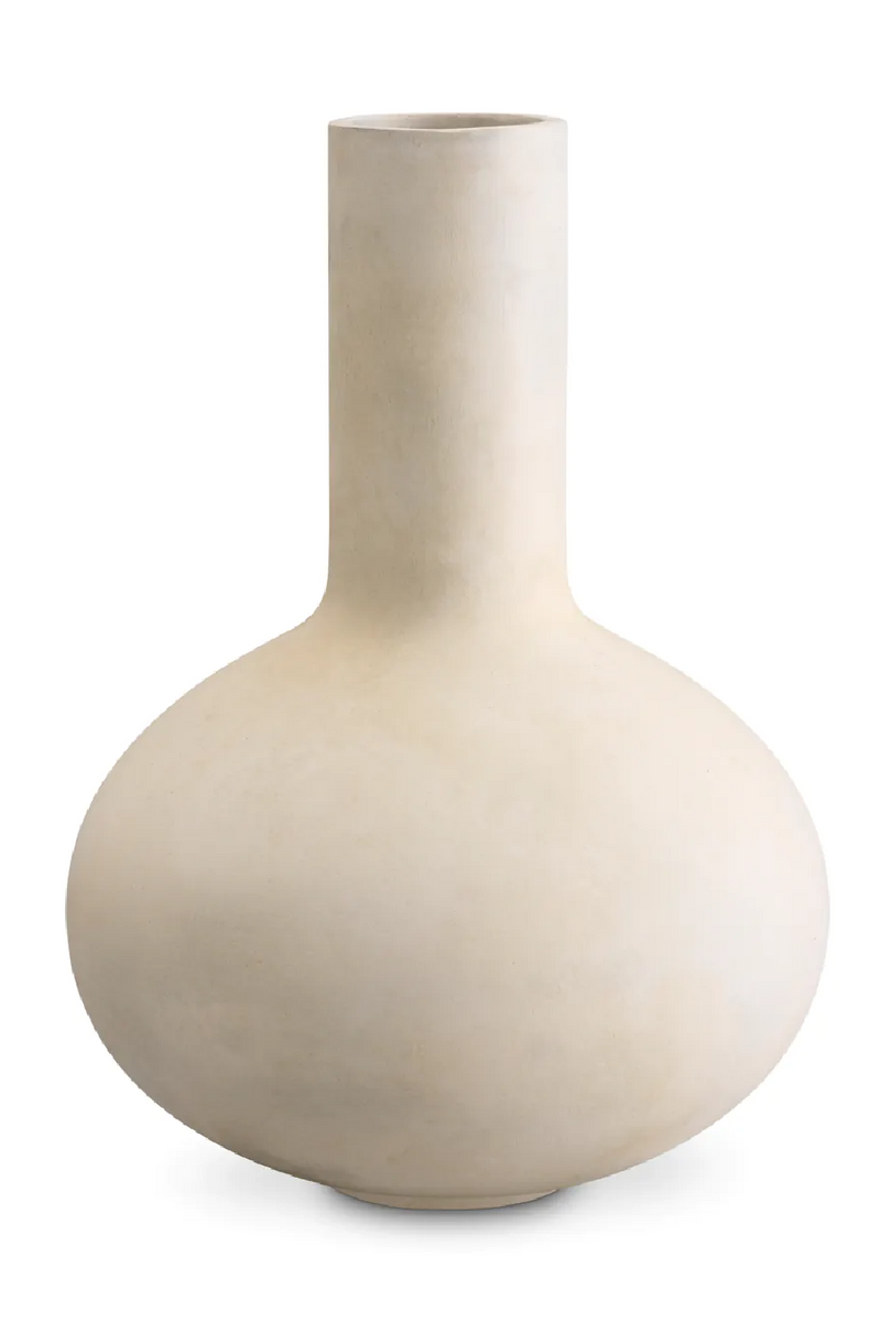 White Narrow-Necked Vase | Met x Eichholtz Moon Jar | Oroatrade.com