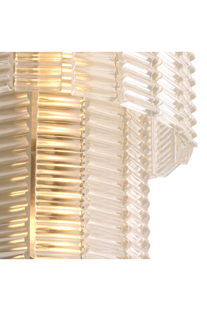 Ridged Glass Wall Lamp | Met x Eichholtz Imperial | Oroatrade.com